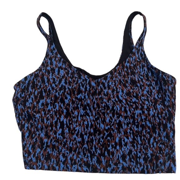 lululemon athletica Tops - 14. Lululemon Align Tank Top Leopard Camo Blue Nile Multi